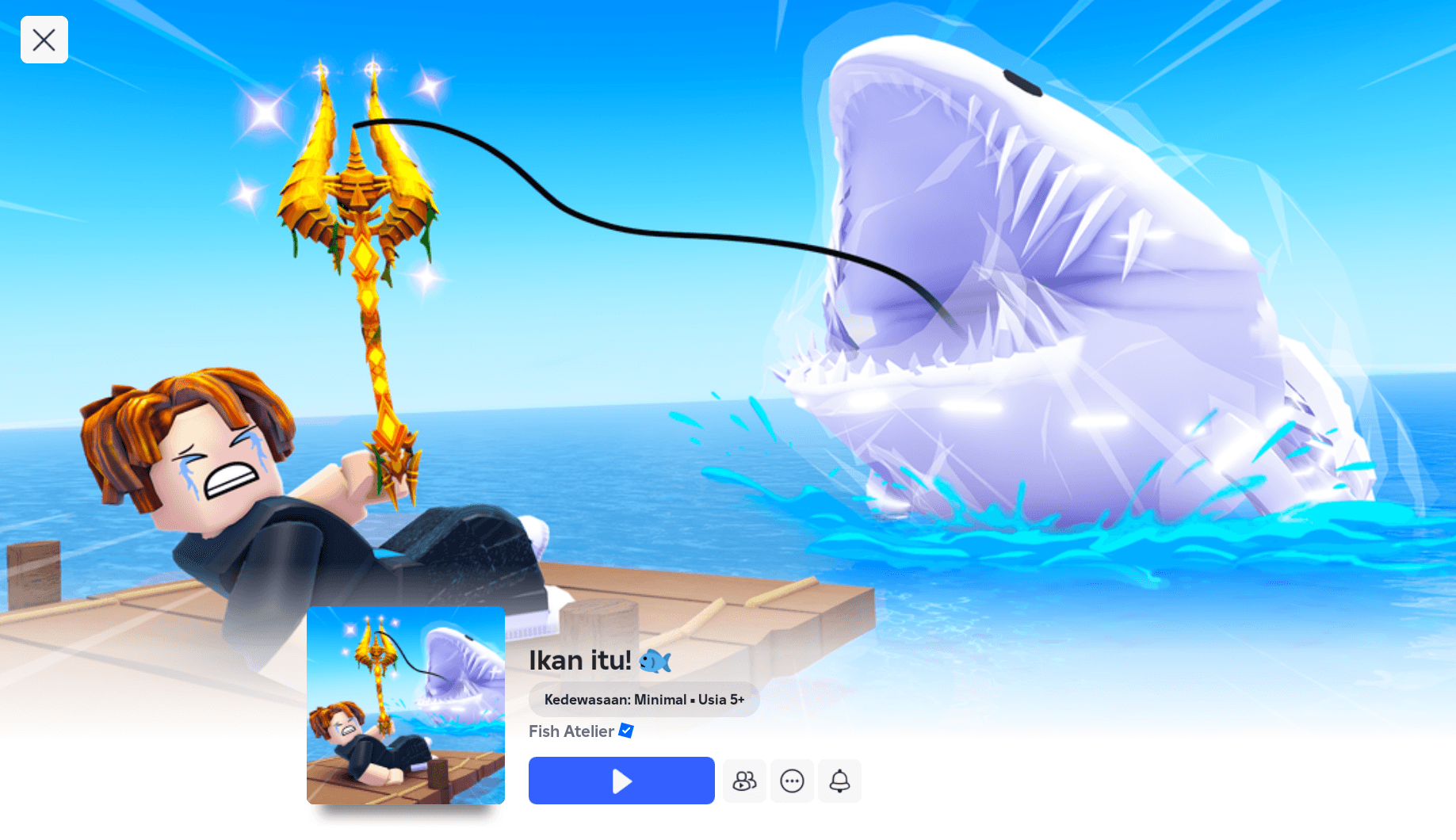 🎣 Fish It! Roblox: Game Santai yang Lagi Jadi Pelarian Favorit Gen Z